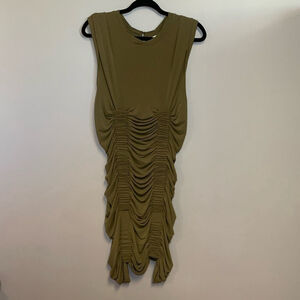 Alexander Wang Mini Dress W/Ruched Bodydetail